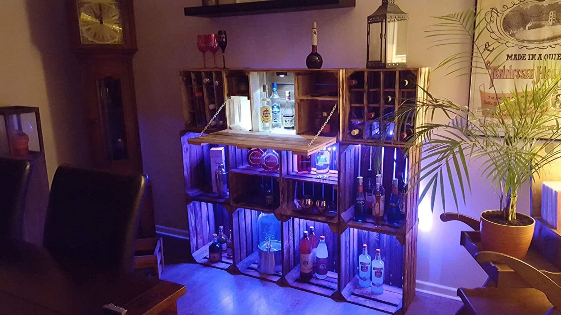 Sideboard aus Weinkisten selbst zusammenbauen