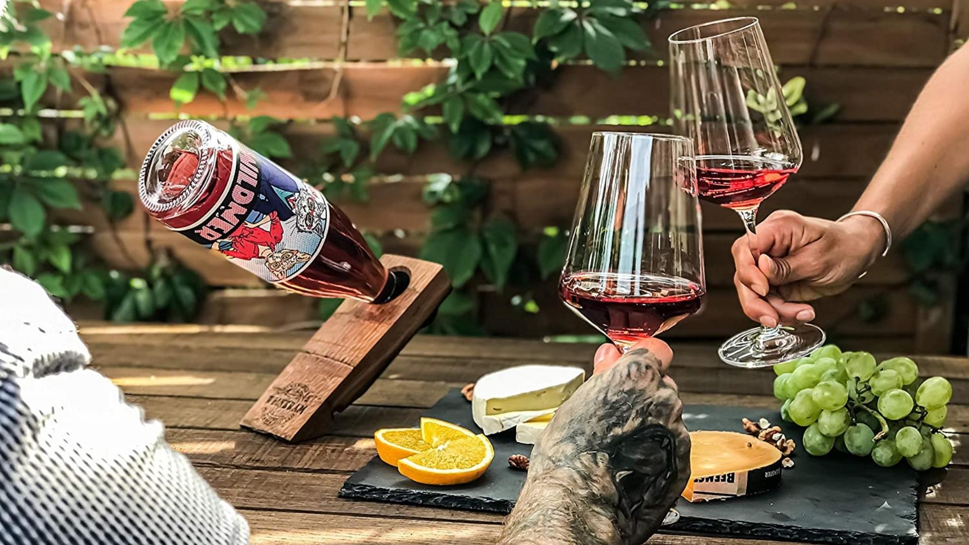 Weinflaschenhalter – perfekt für Weinliebhaber