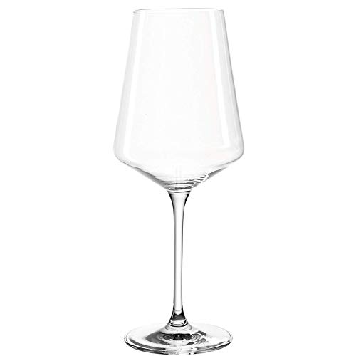 Leonardo Puccini Weißwein-Gläser, 6er Set, spülmaschinenfeste Wein-Gläser, Kelch mit gezogenem Stiel, Weinglas Set, 560 ml, 014789