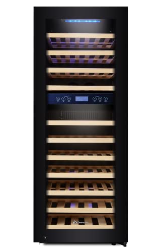 Kalamera Weinkühlschrank 2 Zonen für 73...