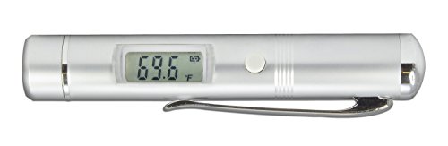 TFA Dostmann Flash Pen Infrarot-Thermometer, berührungsloses Messen, vielseitig nutzbar, robustes Metallgehäuse, L 19 x B 87 x H 15 mm