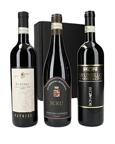 Geschenkset 'Klassiker Italiens' Rotweine im...