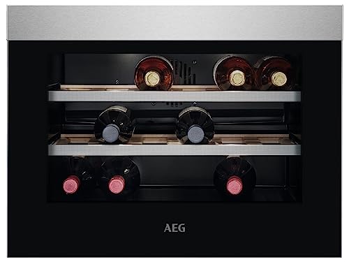 Einbau Weinkühlschrank AEG KWK884520B Edelstahl...