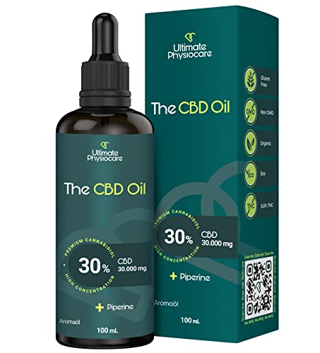 Ultimate physiocare Cbd öl 30% 100ml 30.000mg cbd...