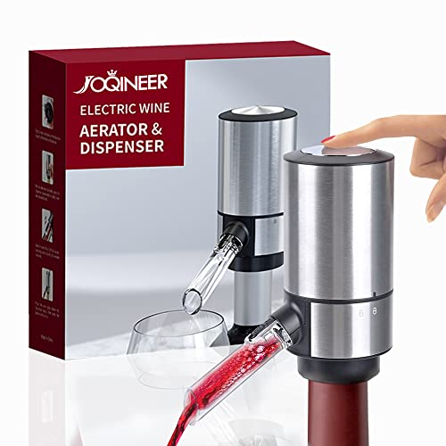 JOQINEER Elektrischer Weinbelüfter Ausgießer...