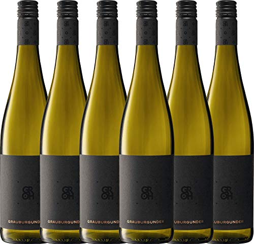 VINELLO 6er Weinpaket Weißwein - Grauburgunder...