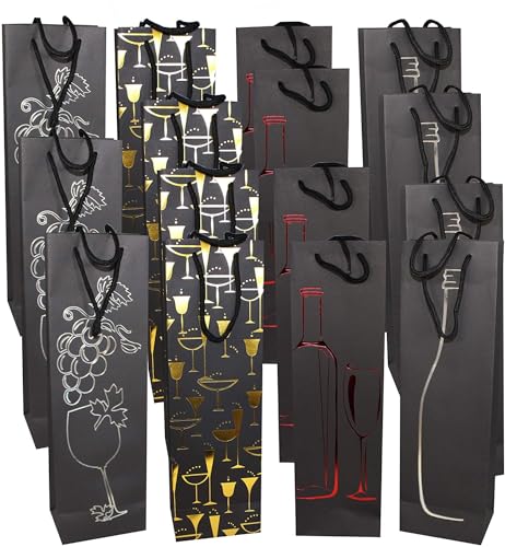 MATANA 15 Premium Geschenktüten für Wein -...