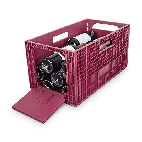 ISOCO Weinbox - Das flexible Weinregal, schwarz (3...