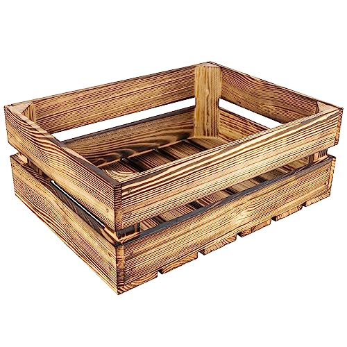 Creative Deco Holzkiste Vintage | 40x30x15 cm |...