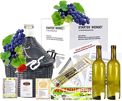 Starterset -Mach Wein selbst komplettes Weinset...