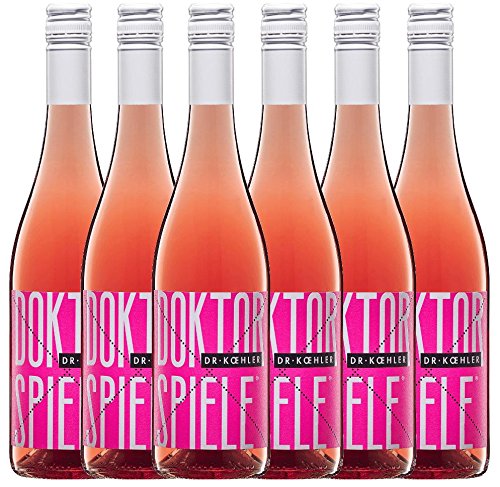 6er Paket - Doktorspiele Rosé 2016 - Dr. Köhler...