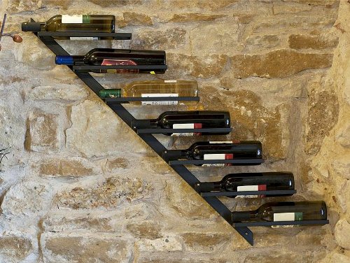 DanDiBo Flaschenhalter Weinregal Diagon 100cm aus...